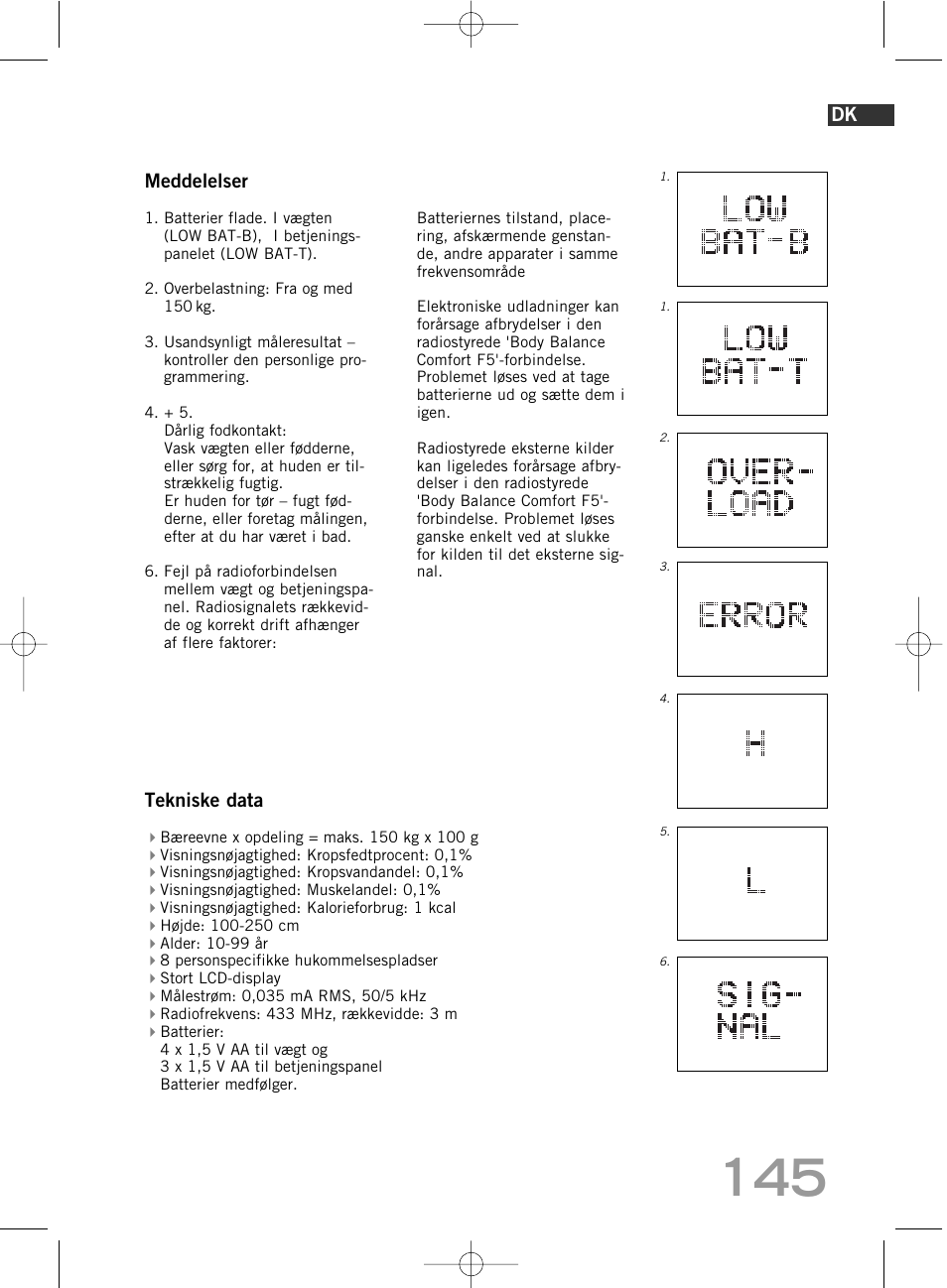 SOEHNLE Body Balance Comfort F5 User Manual | Page 145 / 292