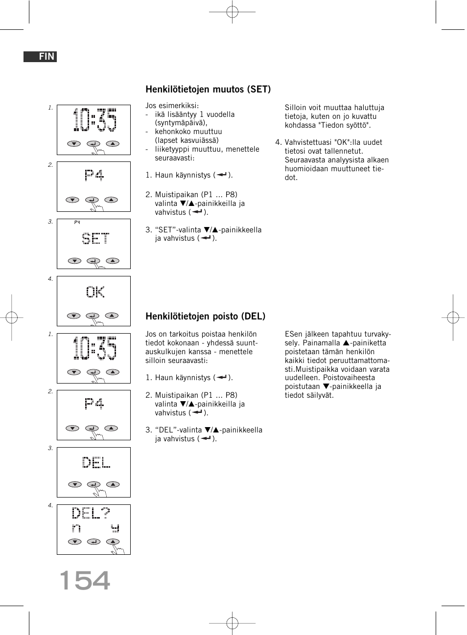 SOEHNLE Body Balance Comfort F5 User Manual | Page 154 / 292