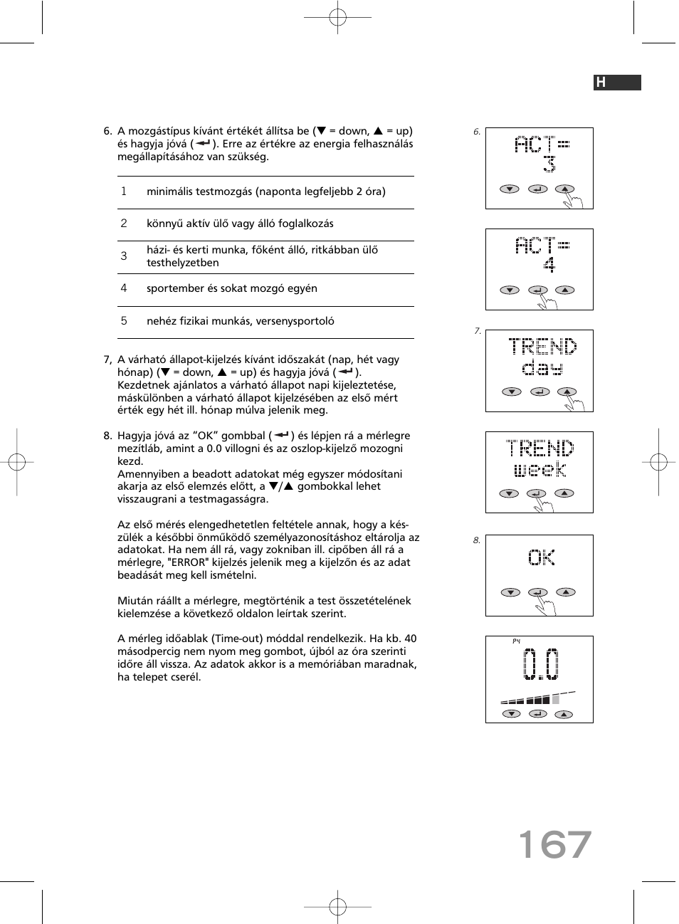 SOEHNLE Body Balance Comfort F5 User Manual | Page 167 / 292