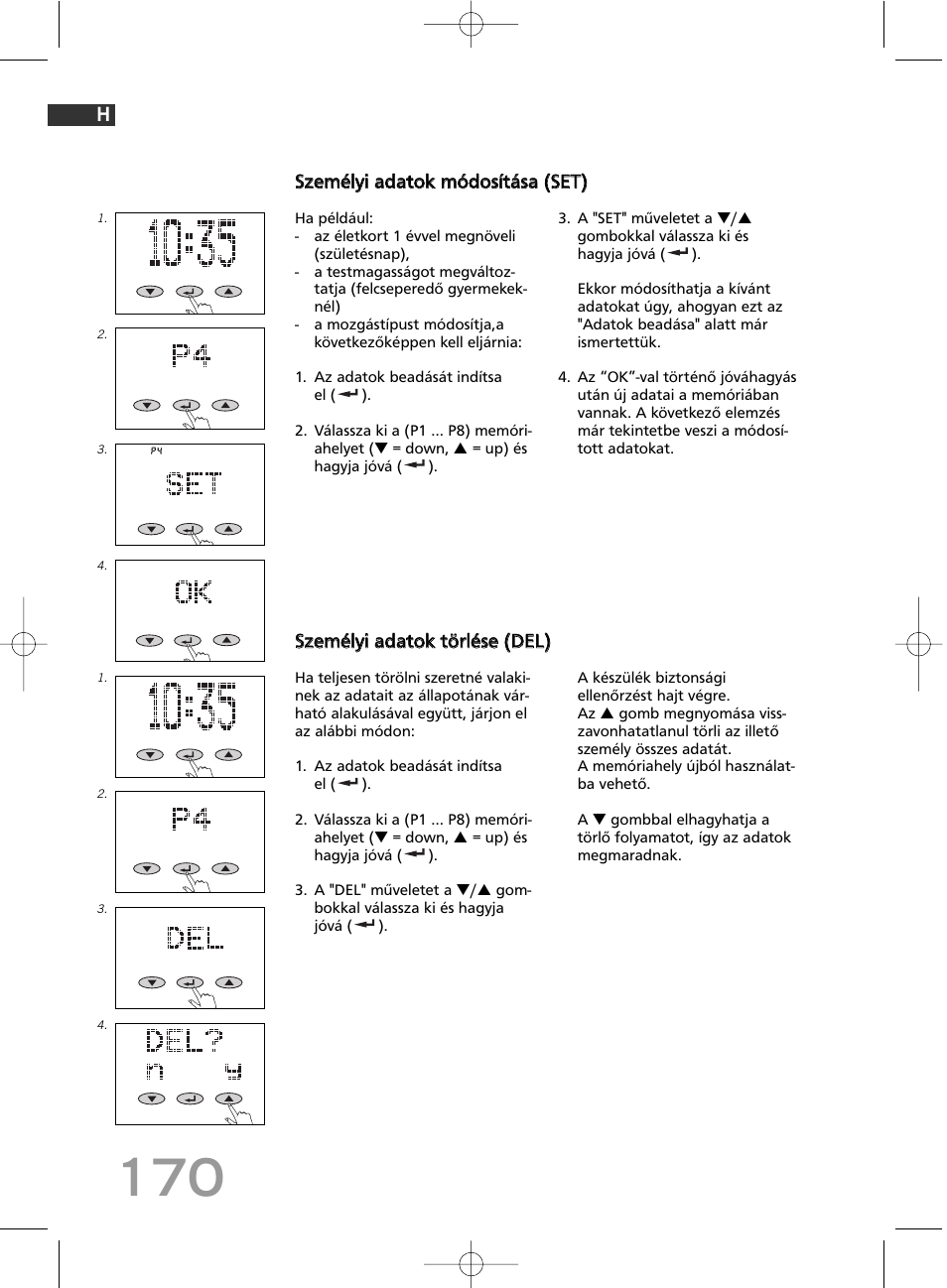 SOEHNLE Body Balance Comfort F5 User Manual | Page 170 / 292