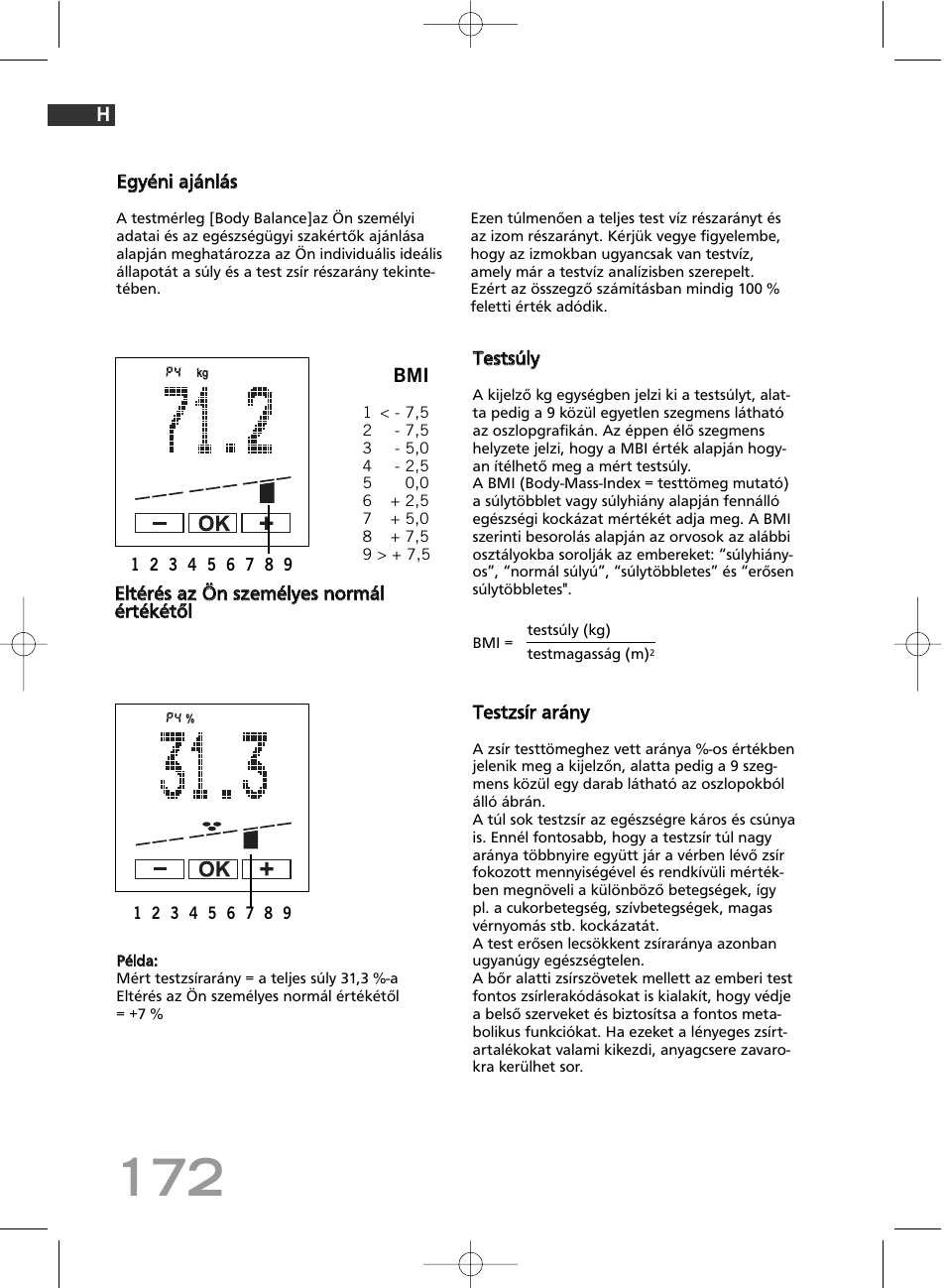 SOEHNLE Body Balance Comfort F5 User Manual | Page 172 / 292