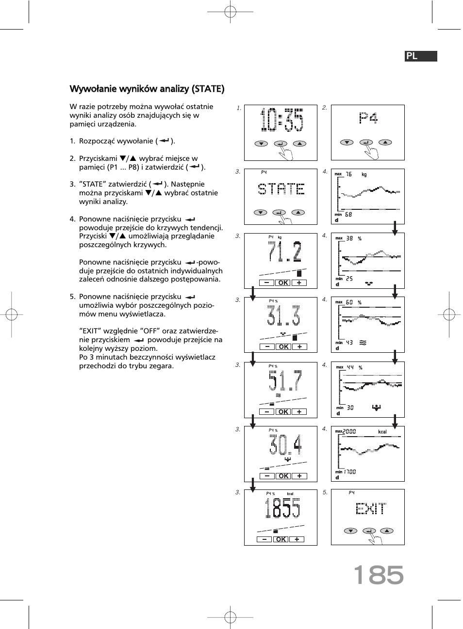 SOEHNLE Body Balance Comfort F5 User Manual | Page 185 / 292