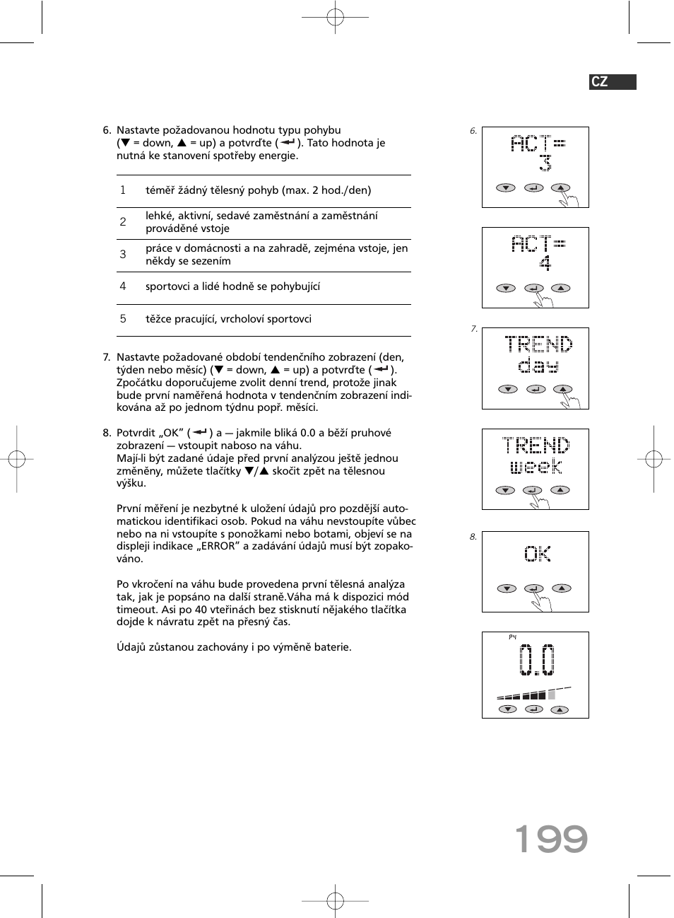 SOEHNLE Body Balance Comfort F5 User Manual | Page 199 / 292