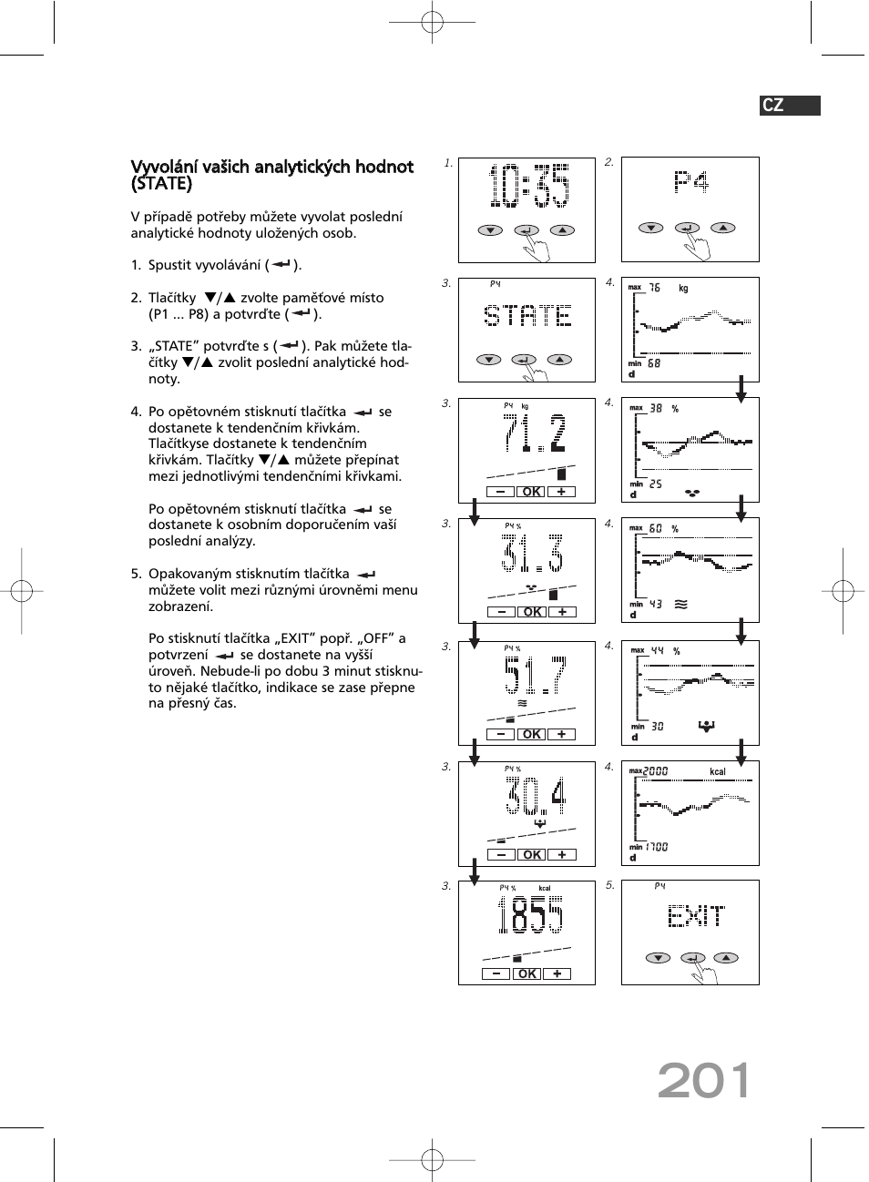 SOEHNLE Body Balance Comfort F5 User Manual | Page 201 / 292