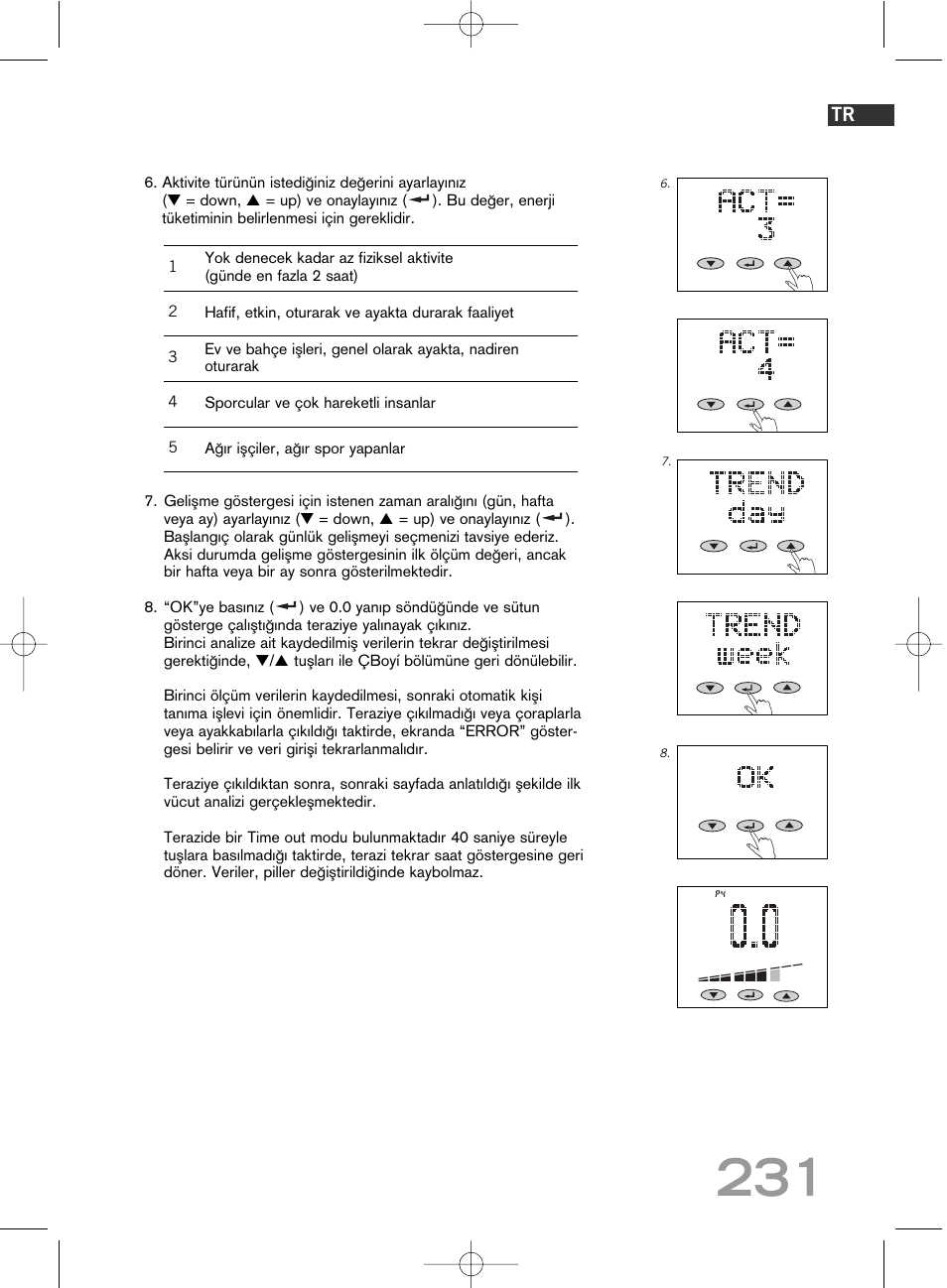 SOEHNLE Body Balance Comfort F5 User Manual | Page 231 / 292