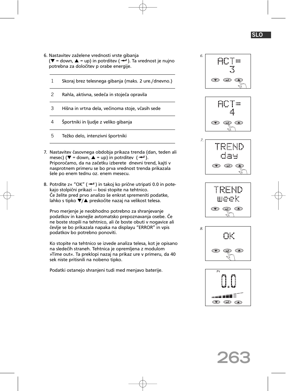 SOEHNLE Body Balance Comfort F5 User Manual | Page 263 / 292