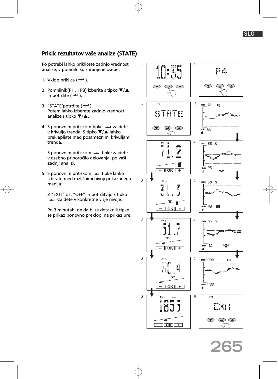 SOEHNLE Body Balance Comfort F5 User Manual | Page 265 / 292