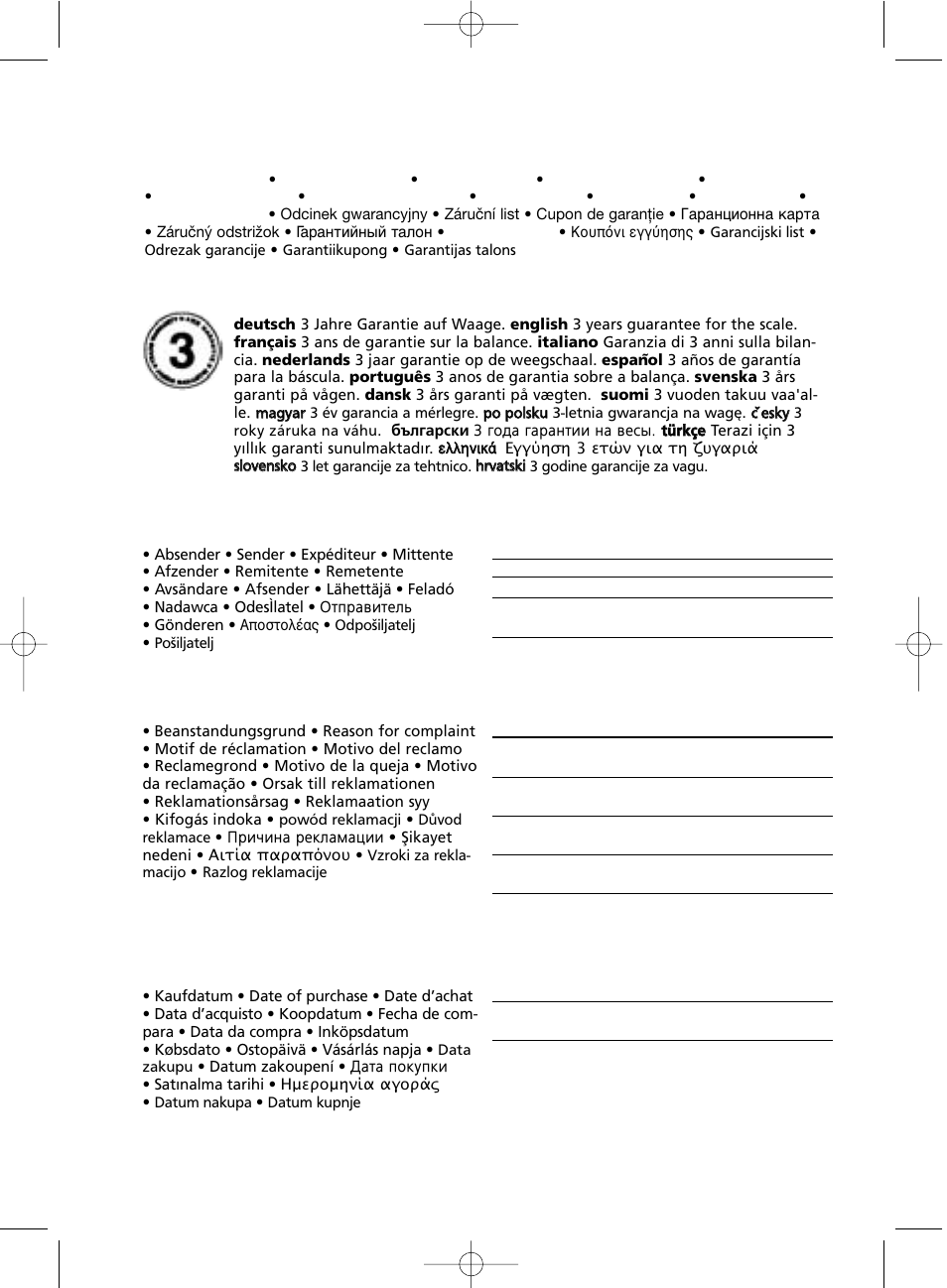 SOEHNLE Body Balance Comfort F5 User Manual | Page 291 / 292
