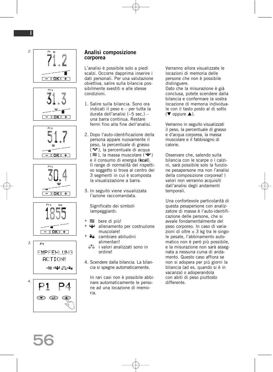 SOEHNLE Body Balance Comfort F5 User Manual | Page 56 / 292