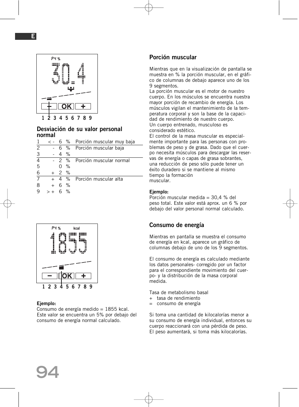 SOEHNLE Body Balance Comfort F5 User Manual | Page 94 / 292