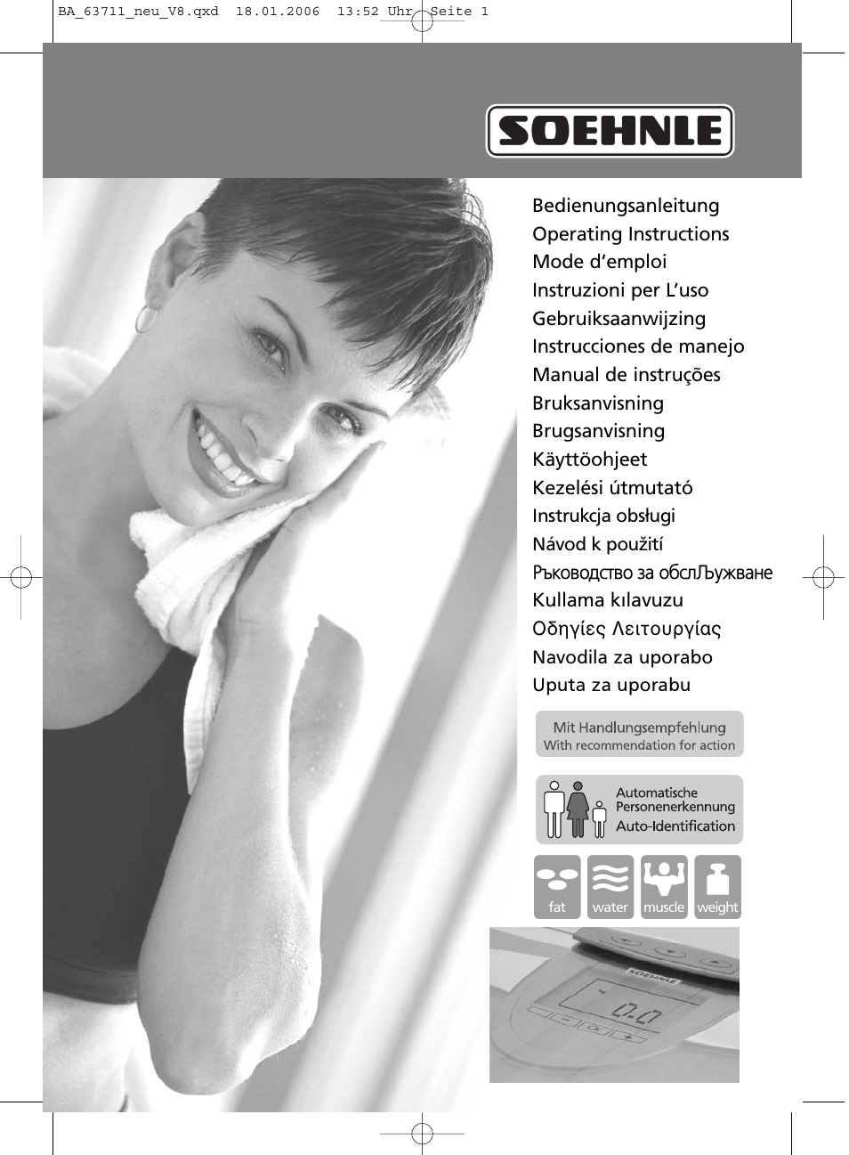 SOEHNLE Body Balance New York User Manual | 184 pages