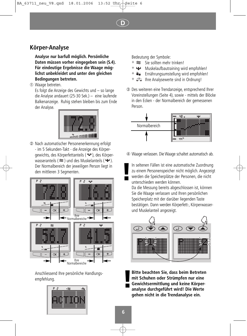 SOEHNLE Body Balance New York User Manual | Page 6 / 184