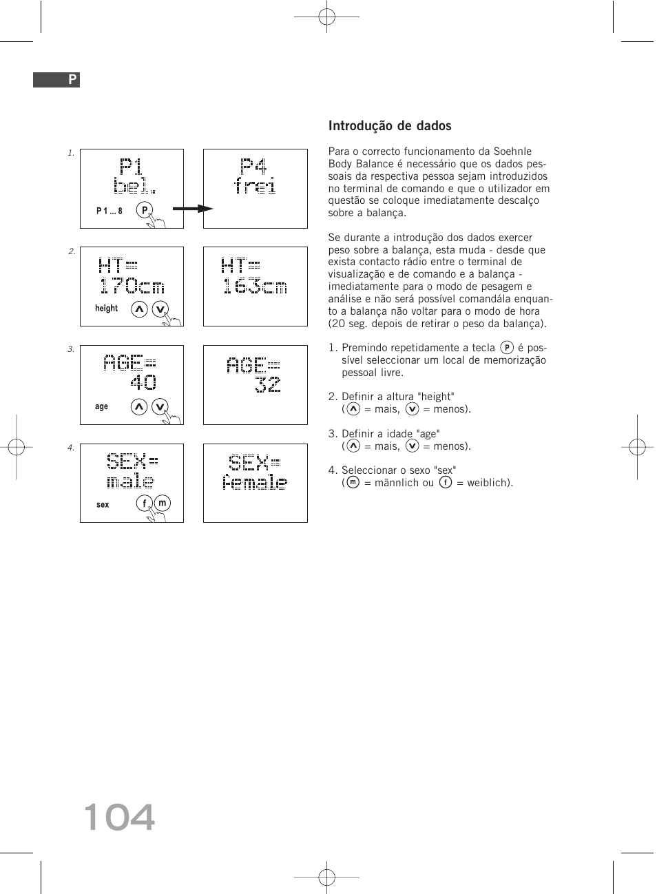 SOEHNLE Body Balance Comfort FS5 User Manual | Page 103 / 292