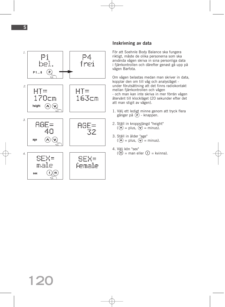 SOEHNLE Body Balance Comfort FS5 User Manual | Page 119 / 292