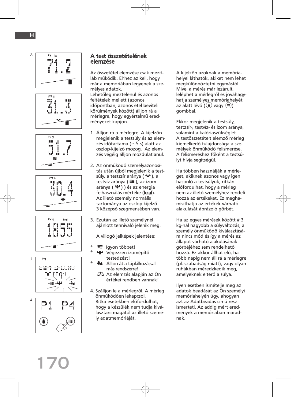 SOEHNLE Body Balance Comfort FS5 User Manual | Page 169 / 292