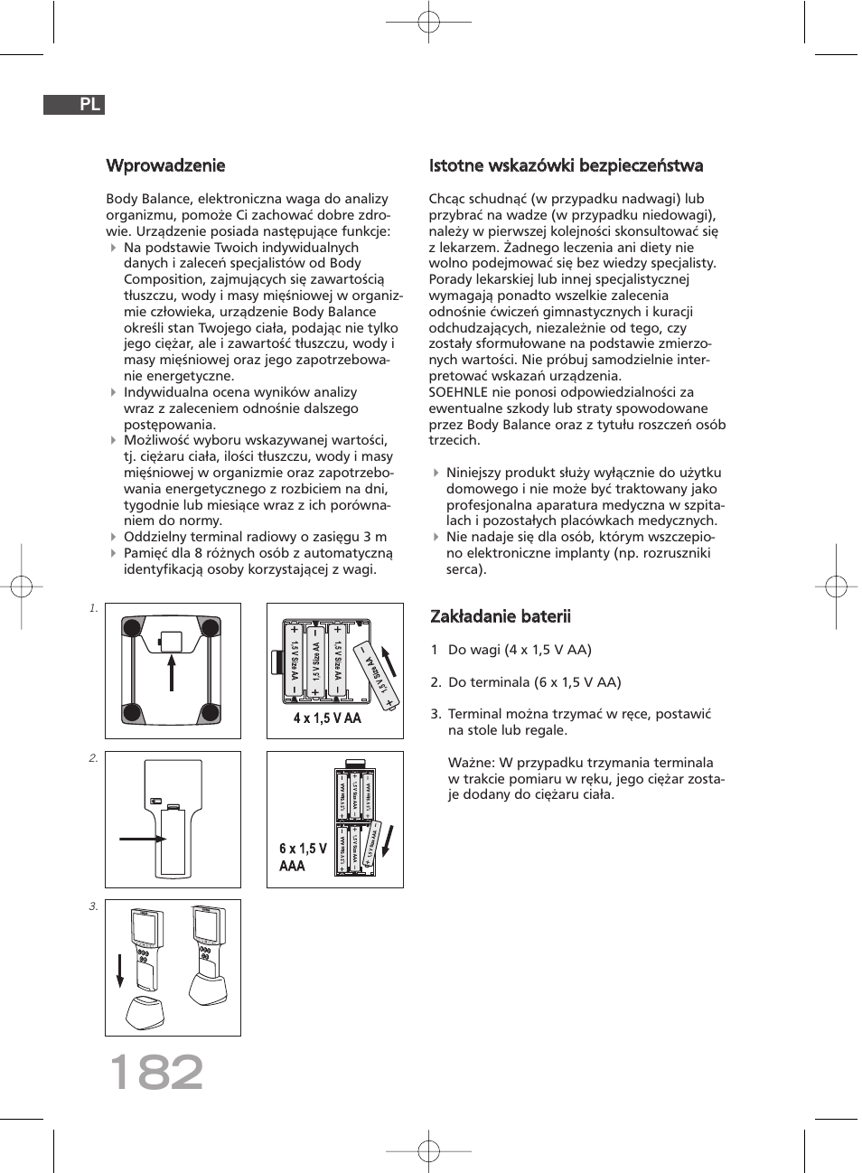 SOEHNLE Body Balance Comfort FS5 User Manual | Page 181 / 292