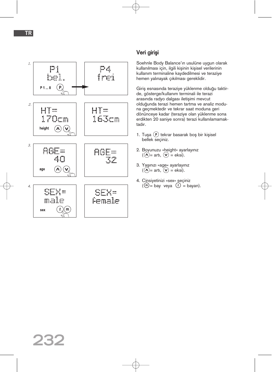SOEHNLE Body Balance Comfort FS5 User Manual | Page 231 / 292