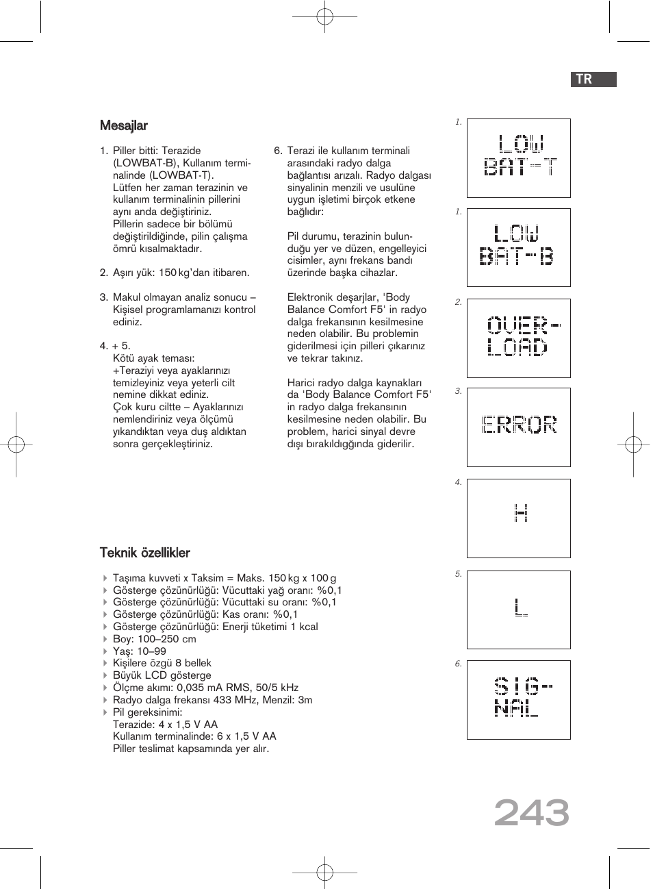 SOEHNLE Body Balance Comfort FS5 User Manual | Page 242 / 292