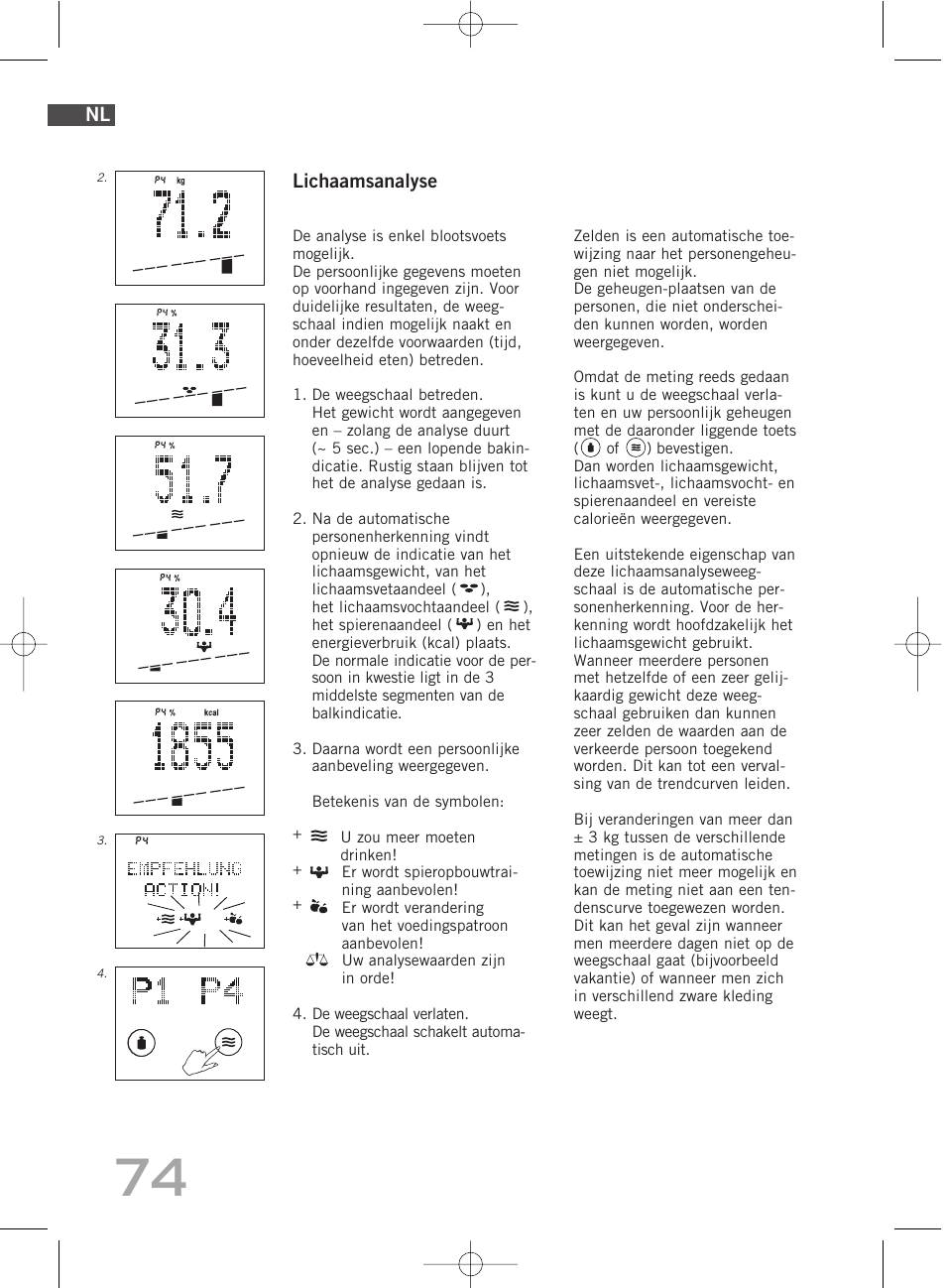 SOEHNLE Body Balance Comfort FS5 User Manual | Page 73 / 292
