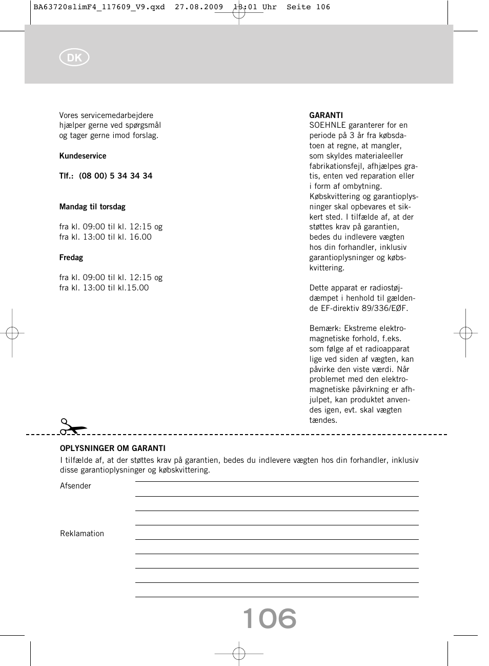 SOEHNLE Body Balance Slim F4 User Manual | Page 106 / 240