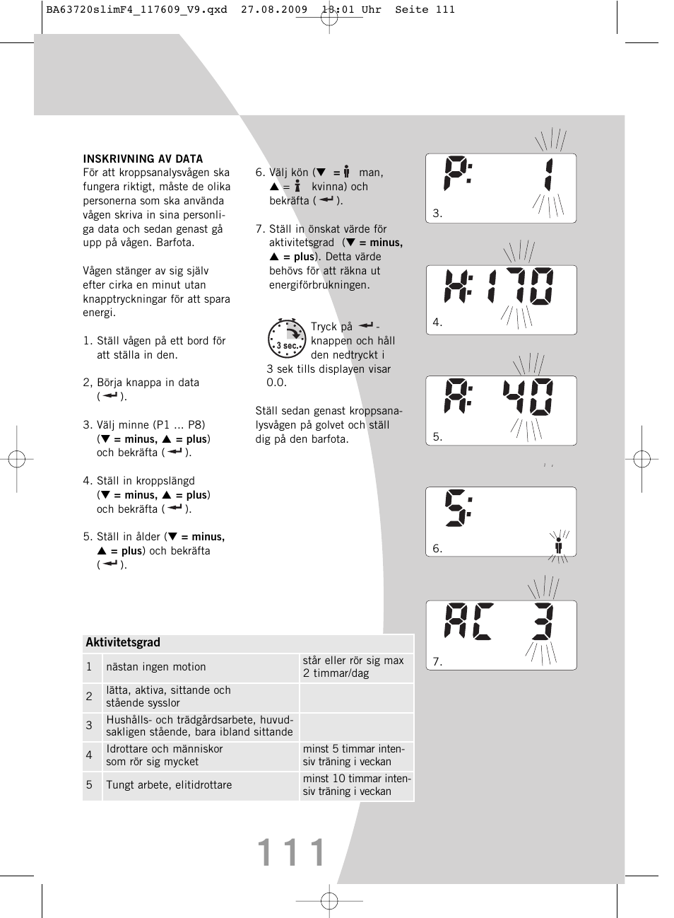 SOEHNLE Body Balance Slim F4 User Manual | Page 111 / 240