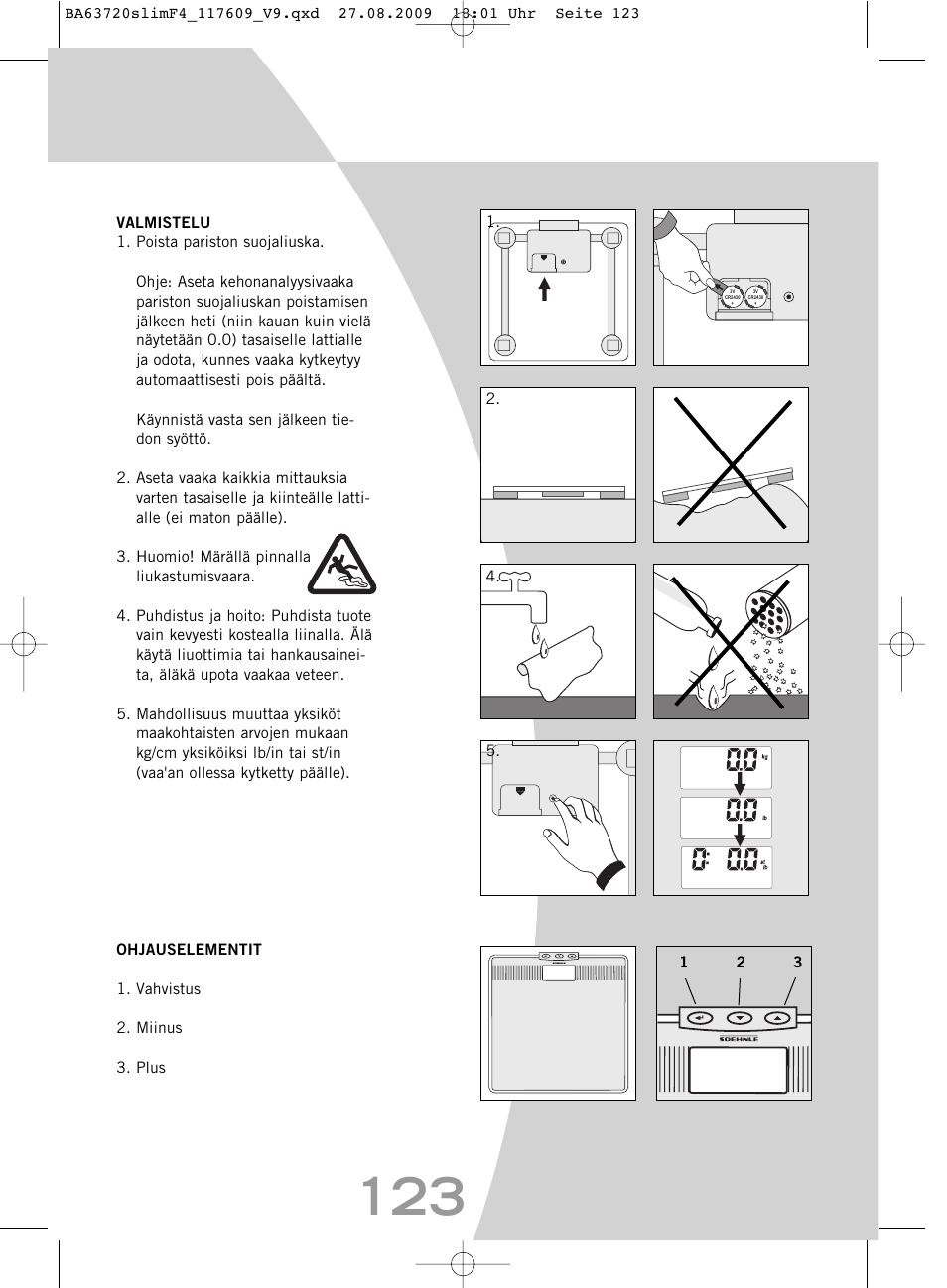 SOEHNLE Body Balance Slim F4 User Manual | Page 123 / 240