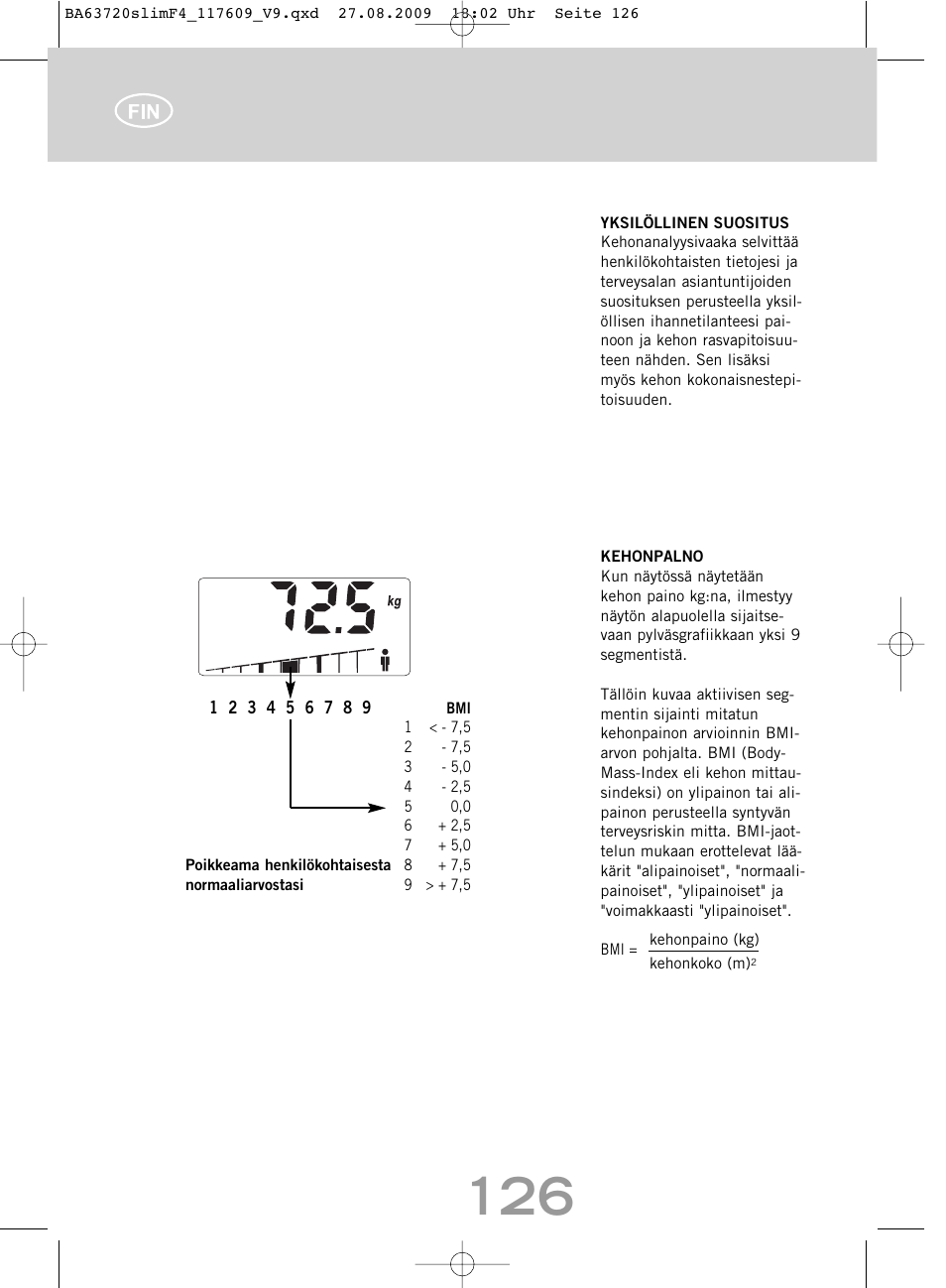 SOEHNLE Body Balance Slim F4 User Manual | Page 126 / 240