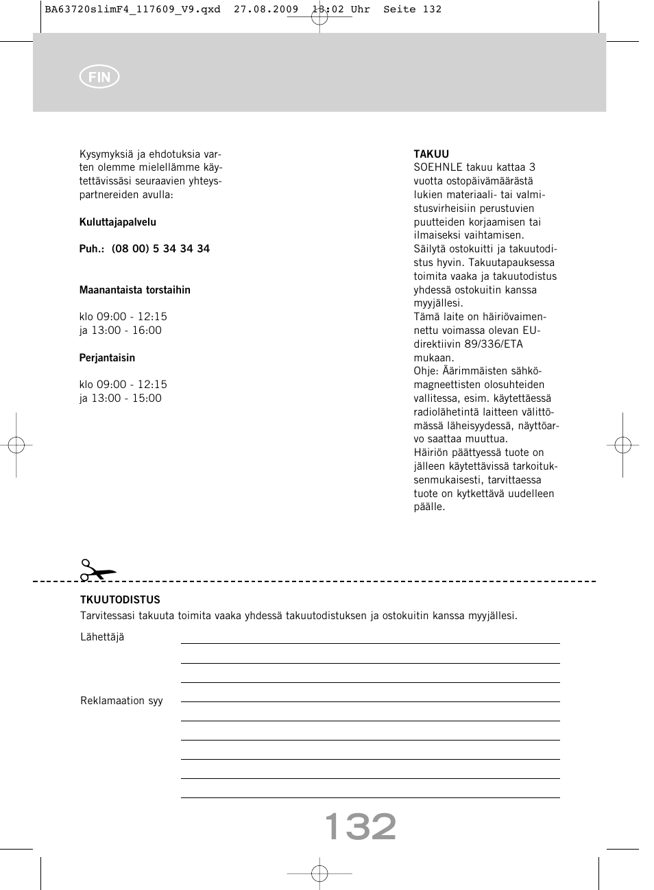 SOEHNLE Body Balance Slim F4 User Manual | Page 132 / 240