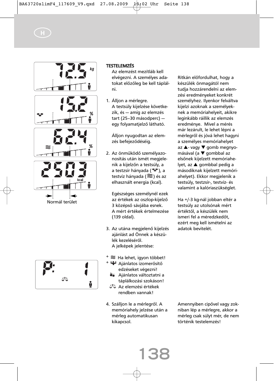 SOEHNLE Body Balance Slim F4 User Manual | Page 138 / 240