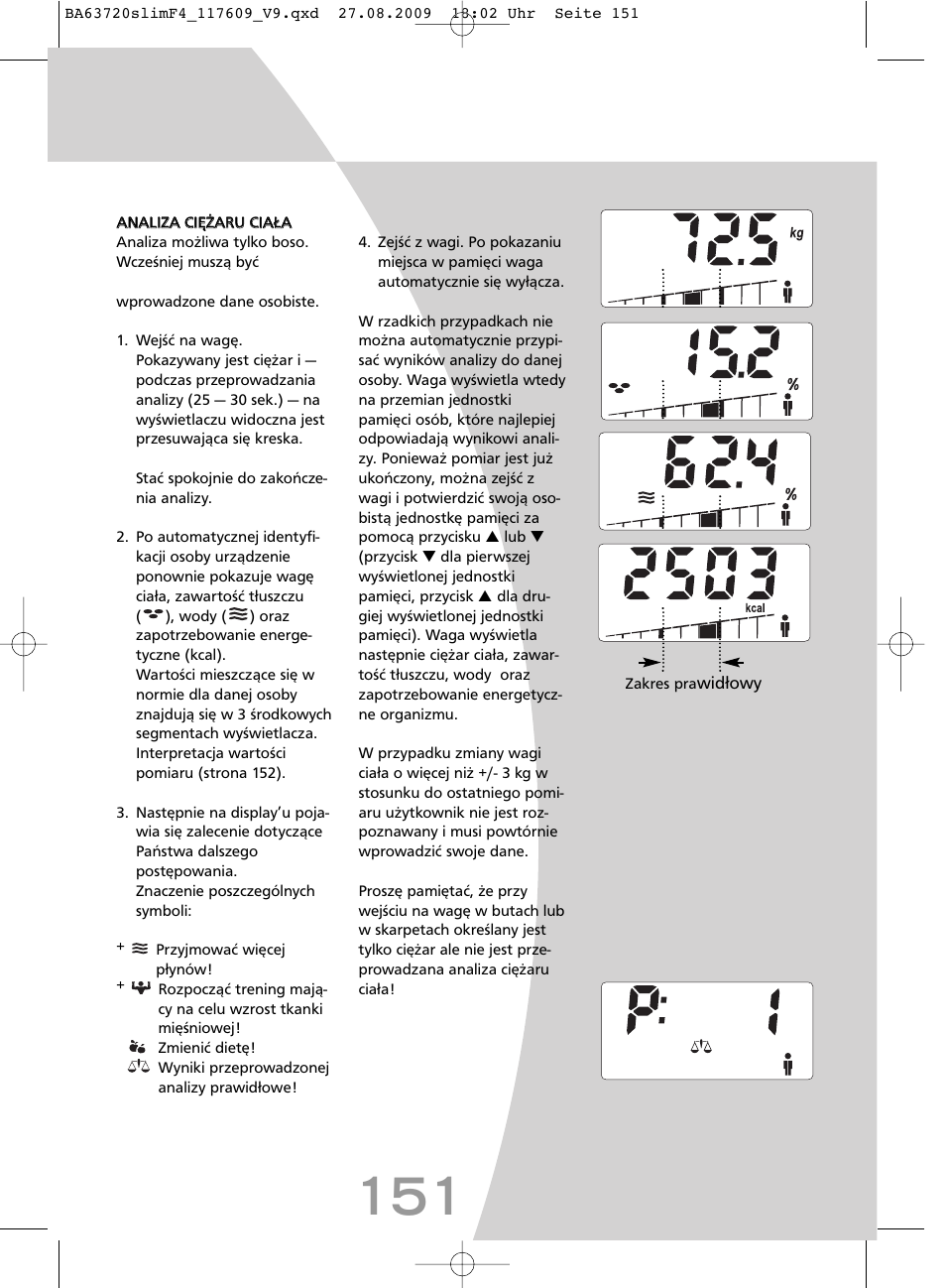 SOEHNLE Body Balance Slim F4 User Manual | Page 151 / 240