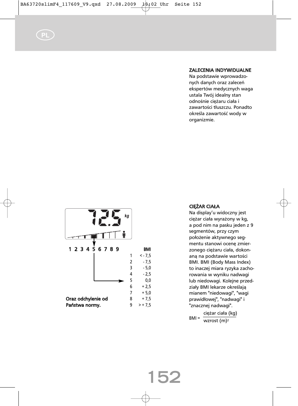 SOEHNLE Body Balance Slim F4 User Manual | Page 152 / 240