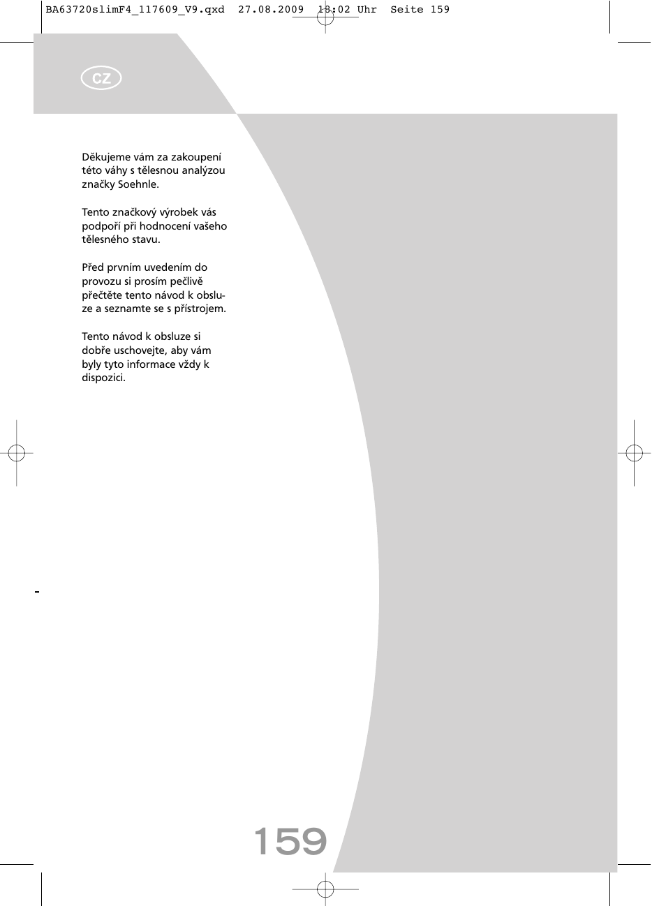 SOEHNLE Body Balance Slim F4 User Manual | Page 159 / 240