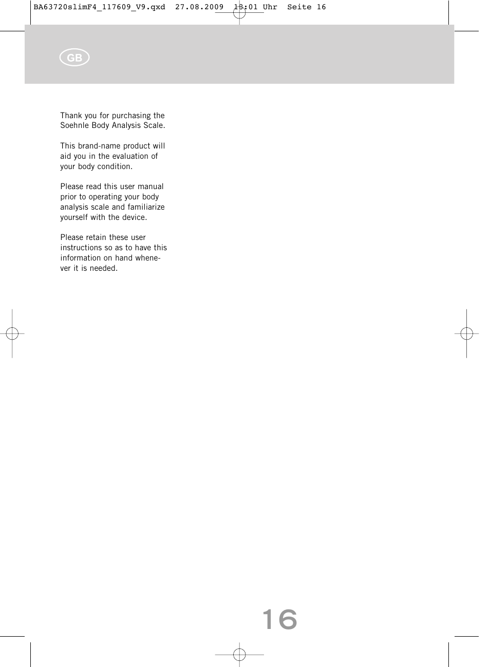 SOEHNLE Body Balance Slim F4 User Manual | Page 16 / 240