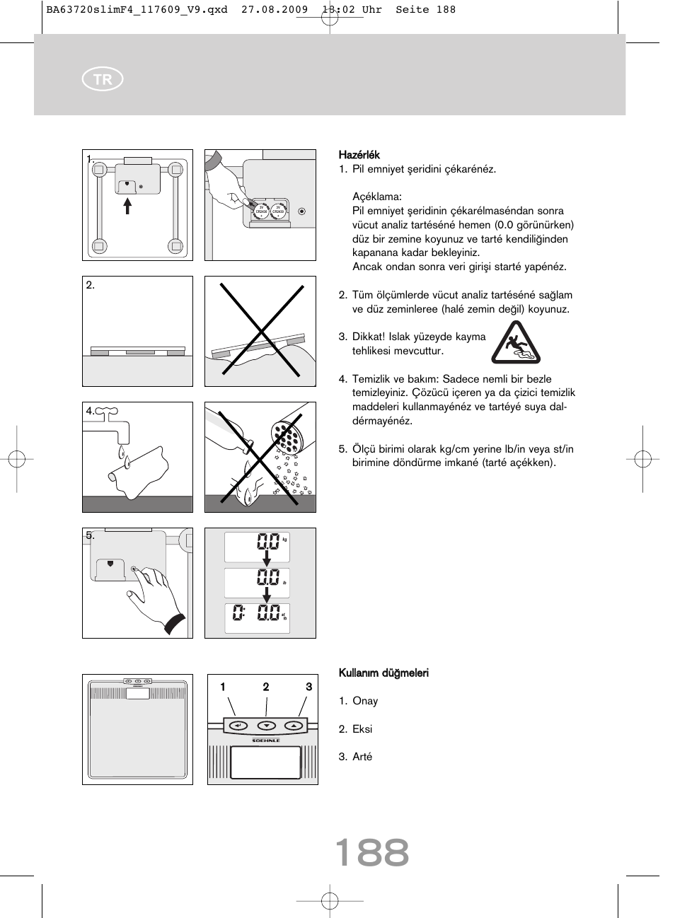 SOEHNLE Body Balance Slim F4 User Manual | Page 188 / 240