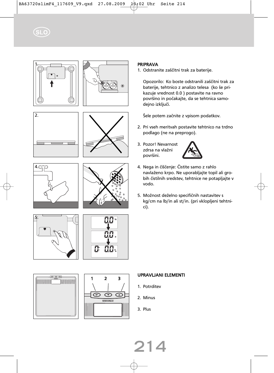 SOEHNLE Body Balance Slim F4 User Manual | Page 214 / 240
