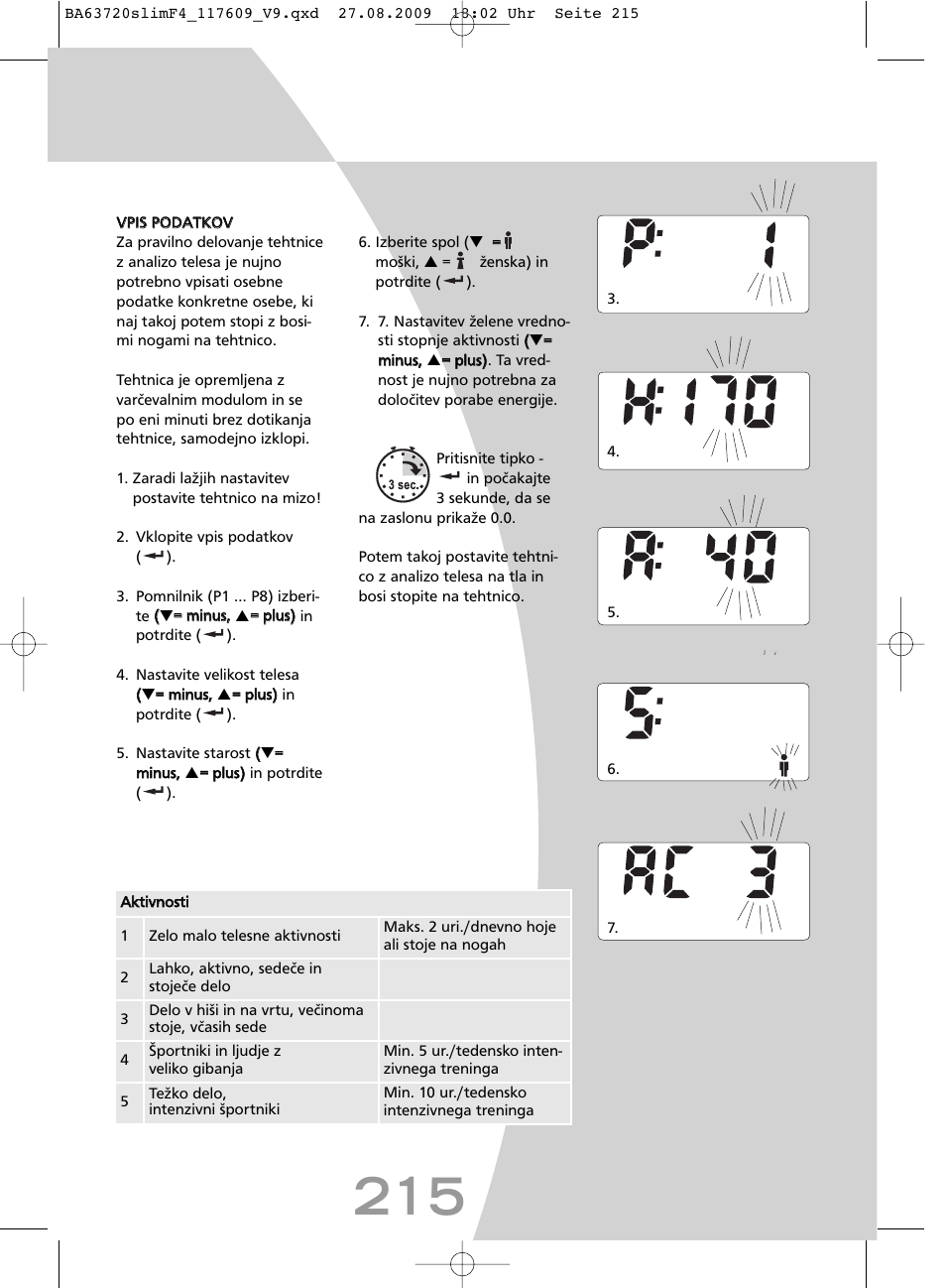 SOEHNLE Body Balance Slim F4 User Manual | Page 215 / 240