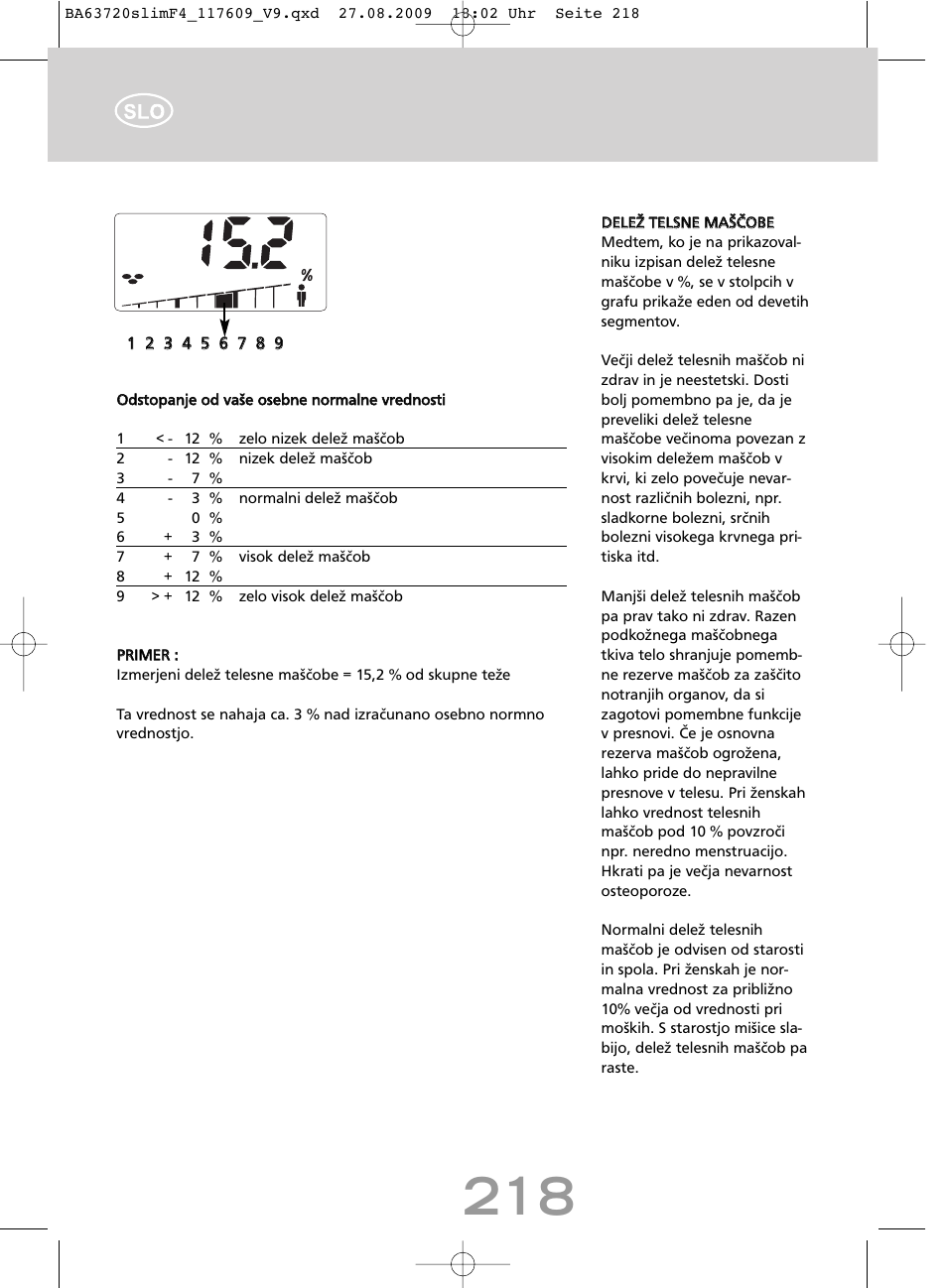 SOEHNLE Body Balance Slim F4 User Manual | Page 218 / 240