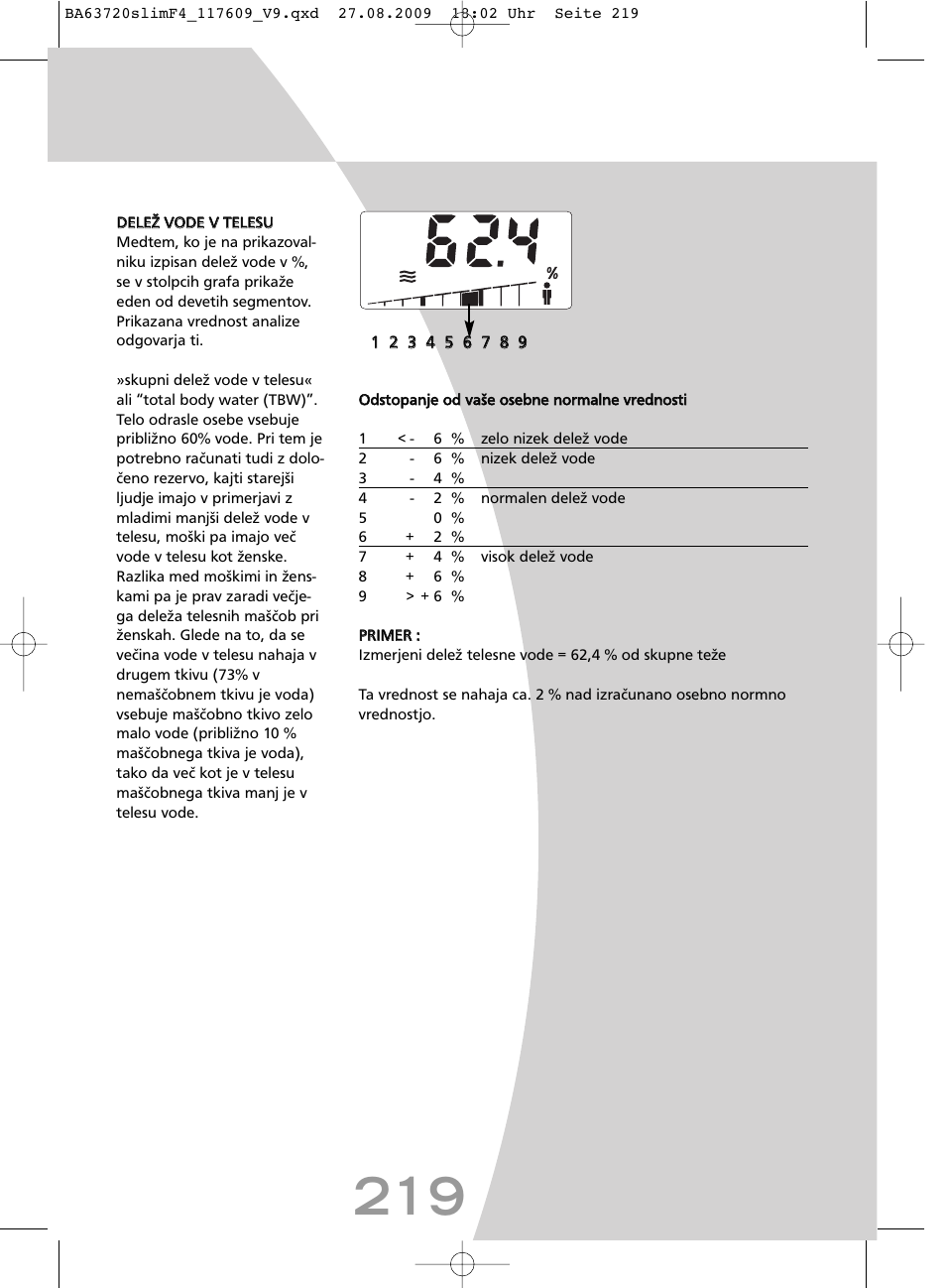 SOEHNLE Body Balance Slim F4 User Manual | Page 219 / 240