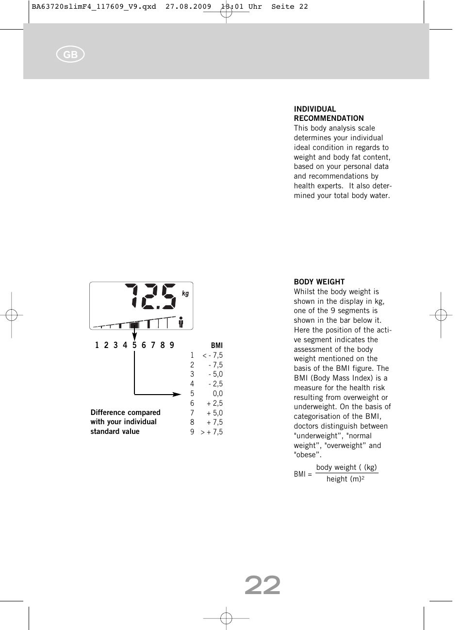 SOEHNLE Body Balance Slim F4 User Manual | Page 22 / 240