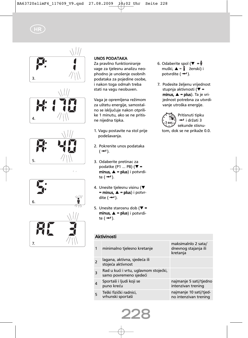 SOEHNLE Body Balance Slim F4 User Manual | Page 228 / 240