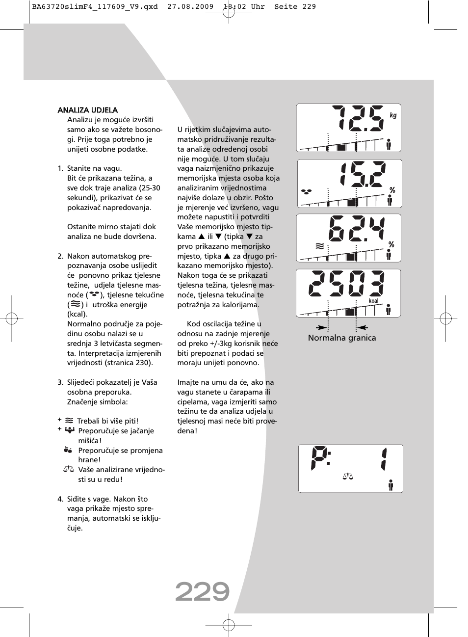 SOEHNLE Body Balance Slim F4 User Manual | Page 229 / 240