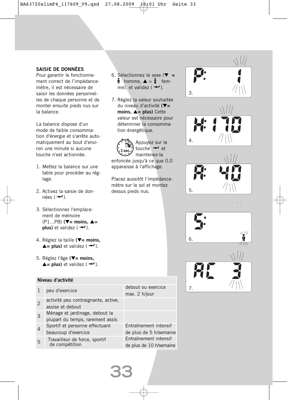 SOEHNLE Body Balance Slim F4 User Manual | Page 33 / 240