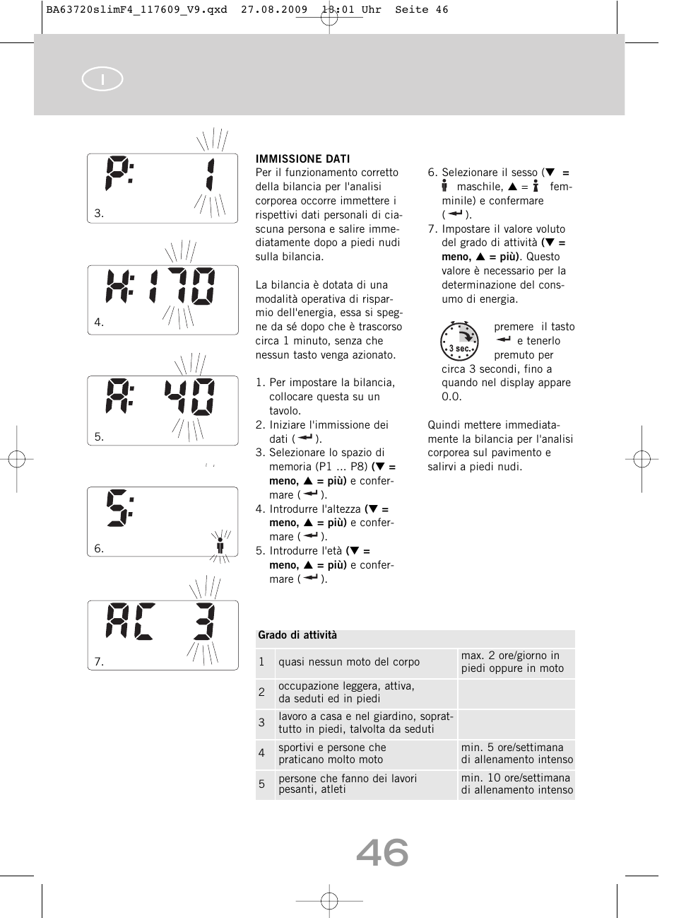SOEHNLE Body Balance Slim F4 User Manual | Page 46 / 240