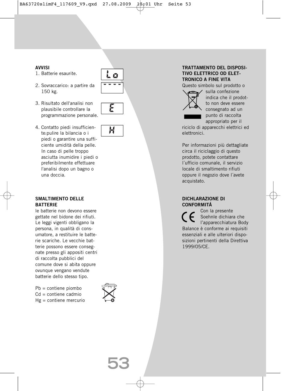 SOEHNLE Body Balance Slim F4 User Manual | Page 53 / 240