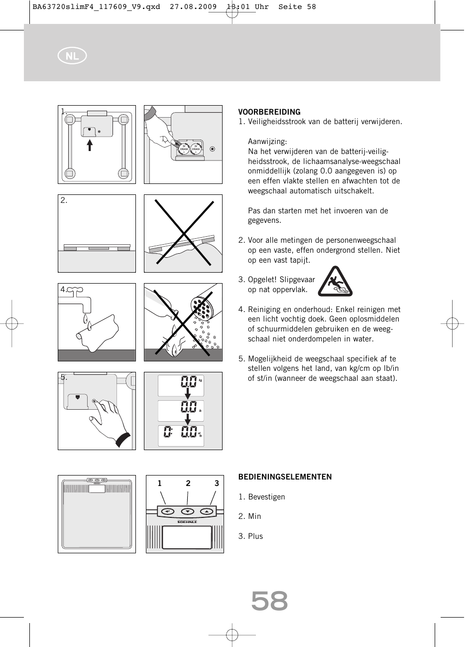 SOEHNLE Body Balance Slim F4 User Manual | Page 58 / 240