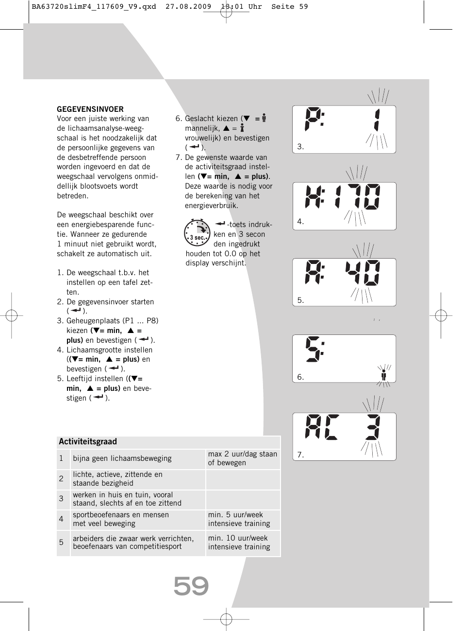 SOEHNLE Body Balance Slim F4 User Manual | Page 59 / 240