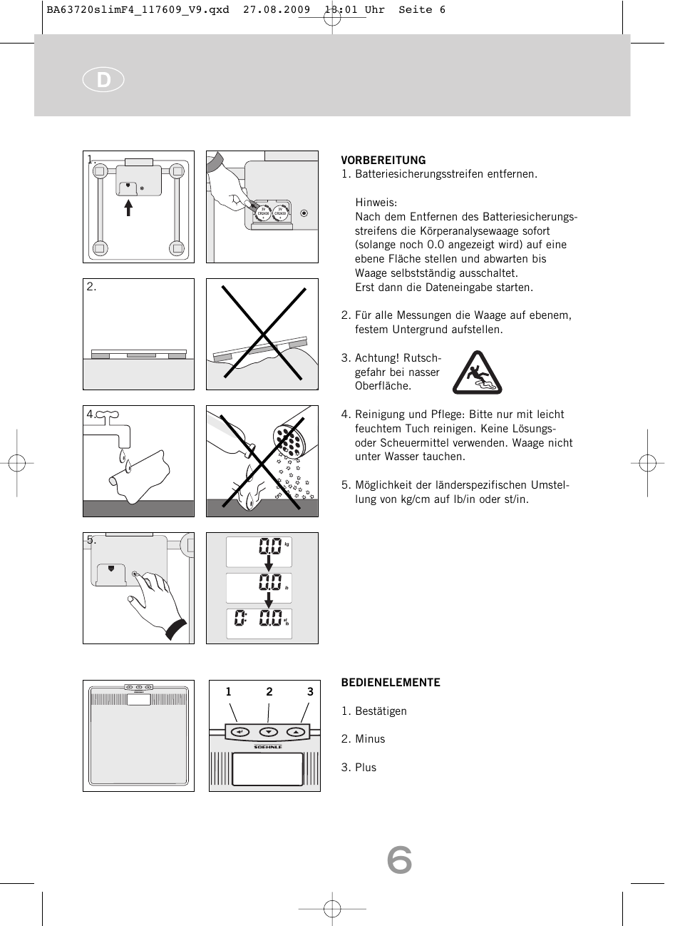 SOEHNLE Body Balance Slim F4 User Manual | Page 6 / 240