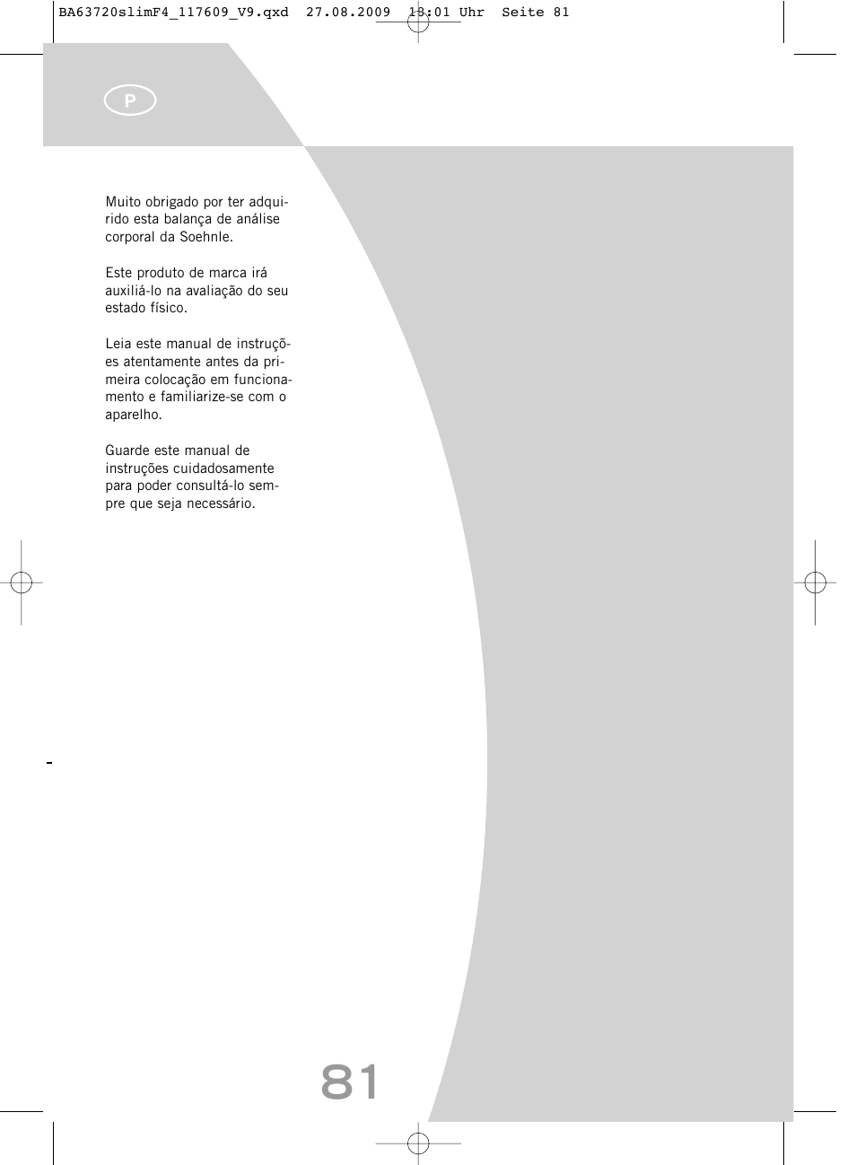SOEHNLE Body Balance Slim F4 User Manual | Page 81 / 240