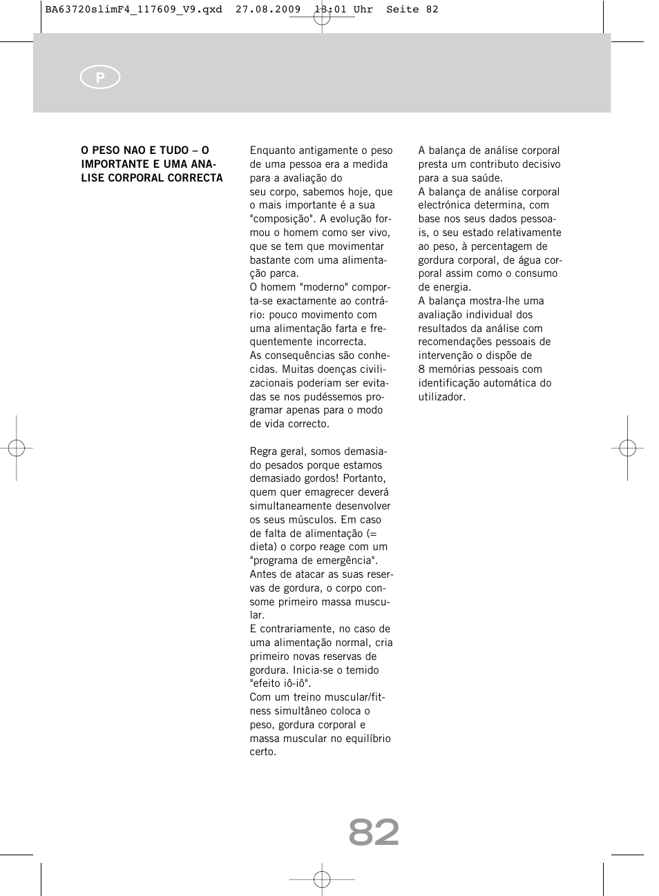 SOEHNLE Body Balance Slim F4 User Manual | Page 82 / 240