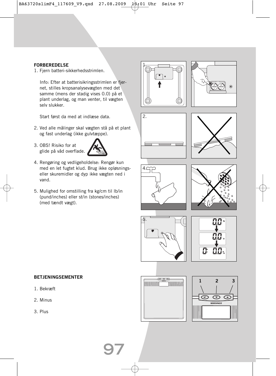 SOEHNLE Body Balance Slim F4 User Manual | Page 97 / 240